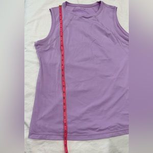 Sofibella XL Purple Sleeveless Tennis Top 1X